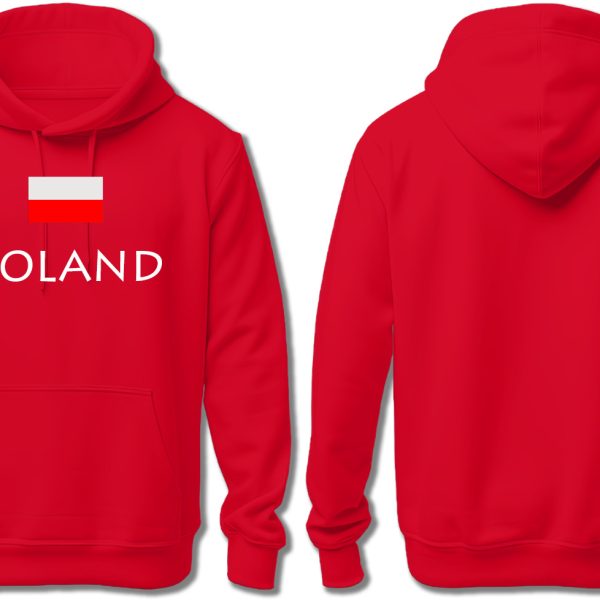 POLAND WITH FLAG FOR KIDS