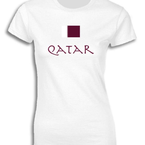 QATAR WITH FLAG FOR WOMEN