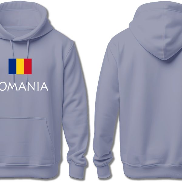 ROMANIA WITH FLAG