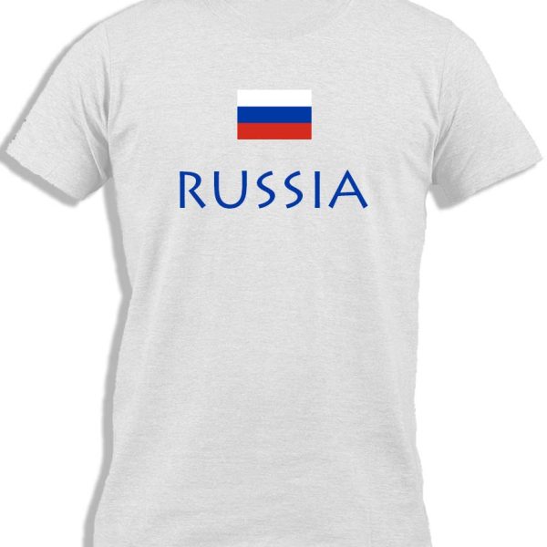 RUSSIA WITH FLAG FOR KIDS