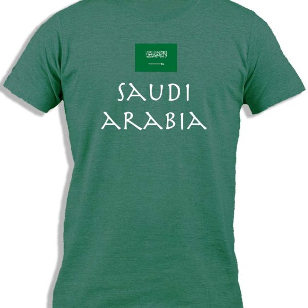 SAUDI ARABIA WITH FLAG FOR KIDS