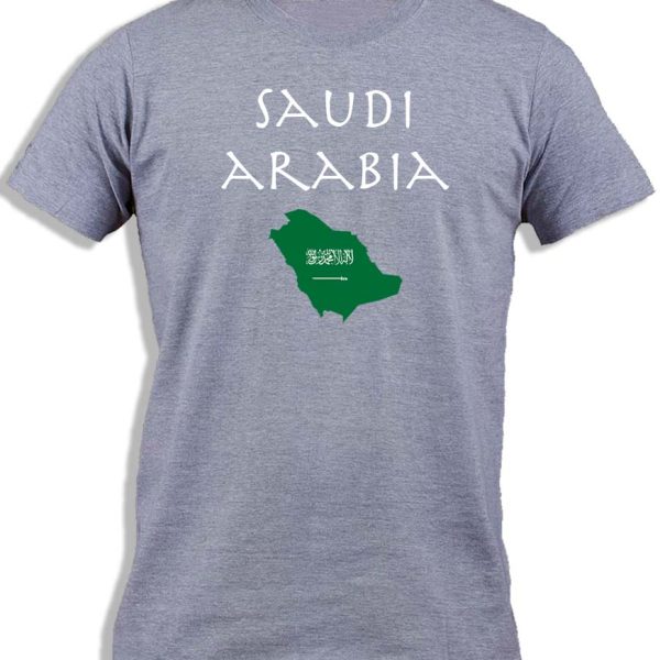 SAUDI ARABIA MAP FLAG