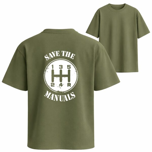 SAVE THE MANUALS OVERSIZED