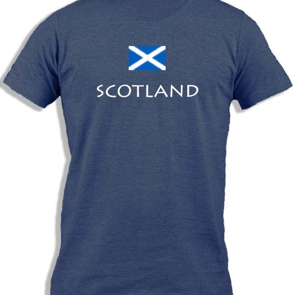 SCOTLAND WITH FLAG