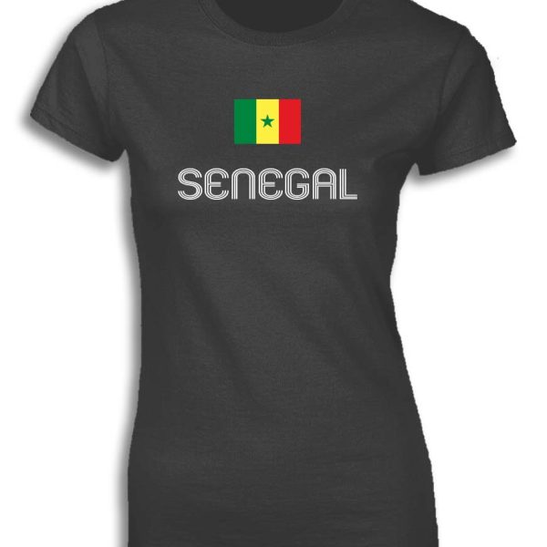 SENEGAL WITH FLAG FOR WOMEN