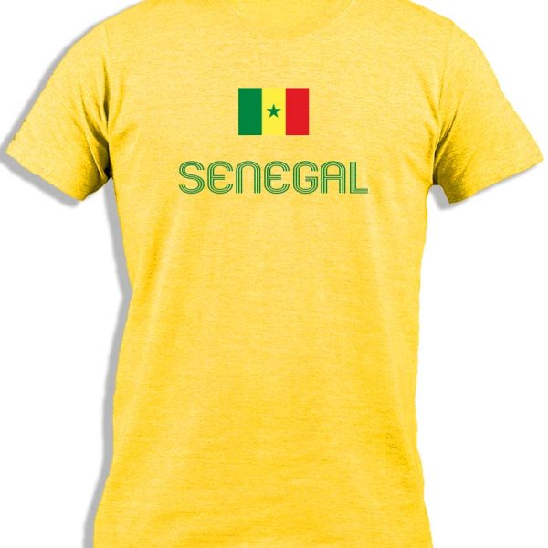 SENEGAL WITH FLAG FOR KIDS