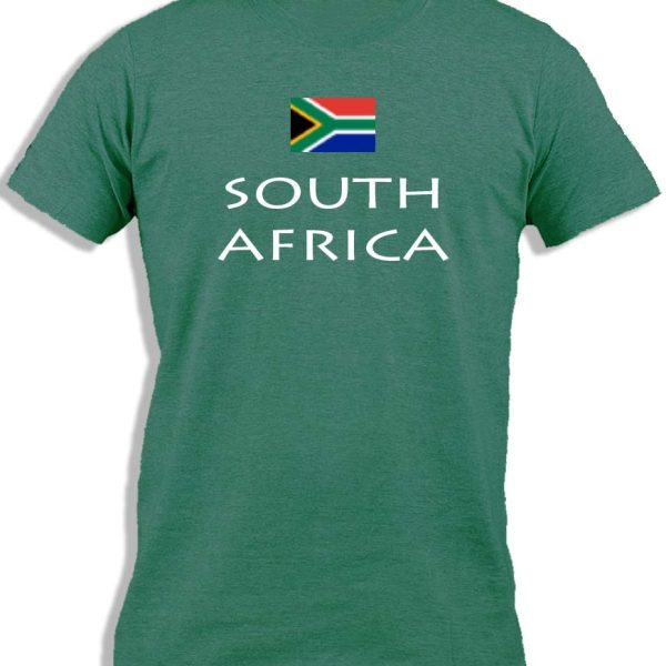 SOUTH AFRICA WITH FLAG FOR KIDS