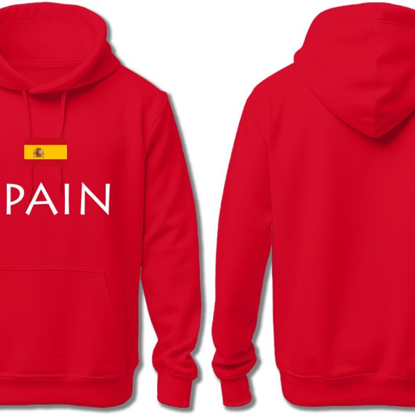SPAIN WITH FLAG