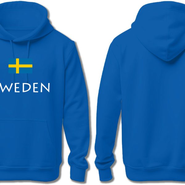 SWEDEN WITH FLAG