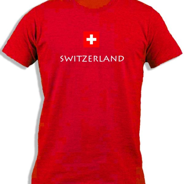 SWITZERLAND WITH FLAG