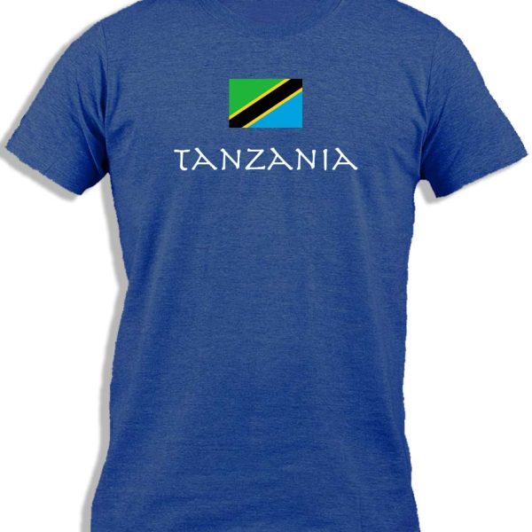 TANZANIA WITH FLAG