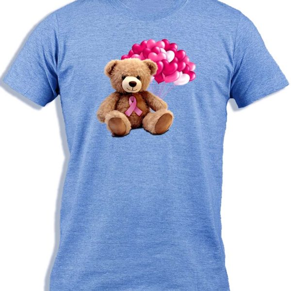 TEDDY BEAR PINK RIBBON