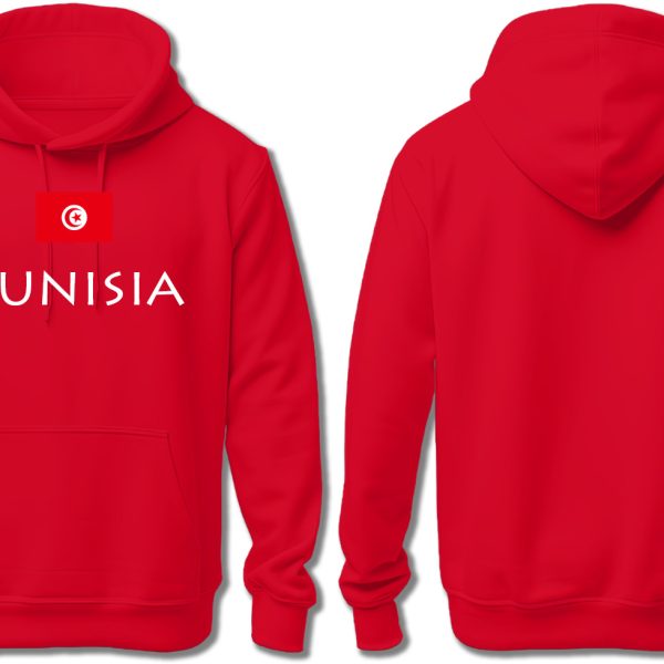 TUNISIA WITH FLAG FOR KIDS