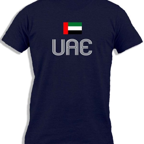 UAE WITH FLAG