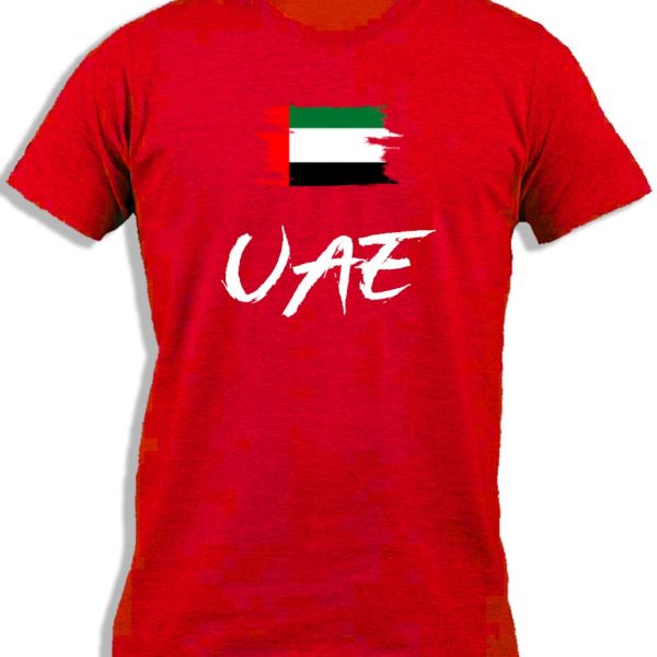 UAE PAINTED FLAG