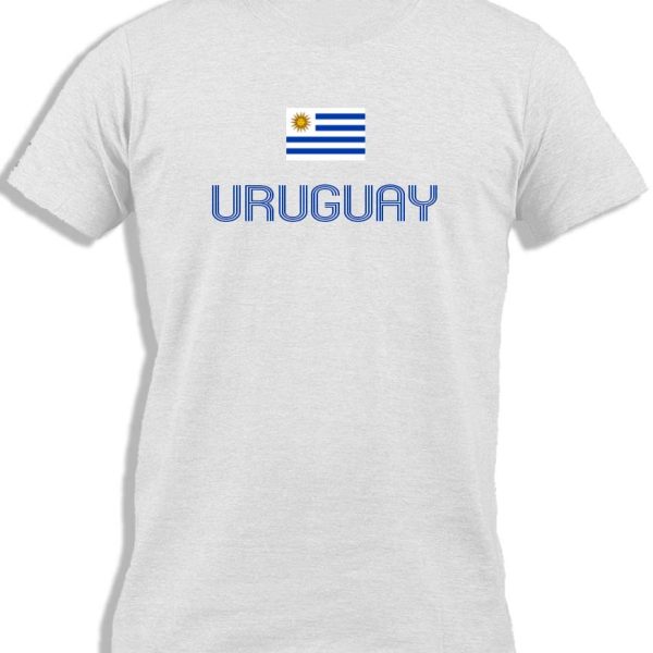 URUGUAY WITH FLAG
