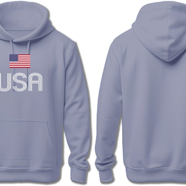 USA WITH FLAG FOR KIDS